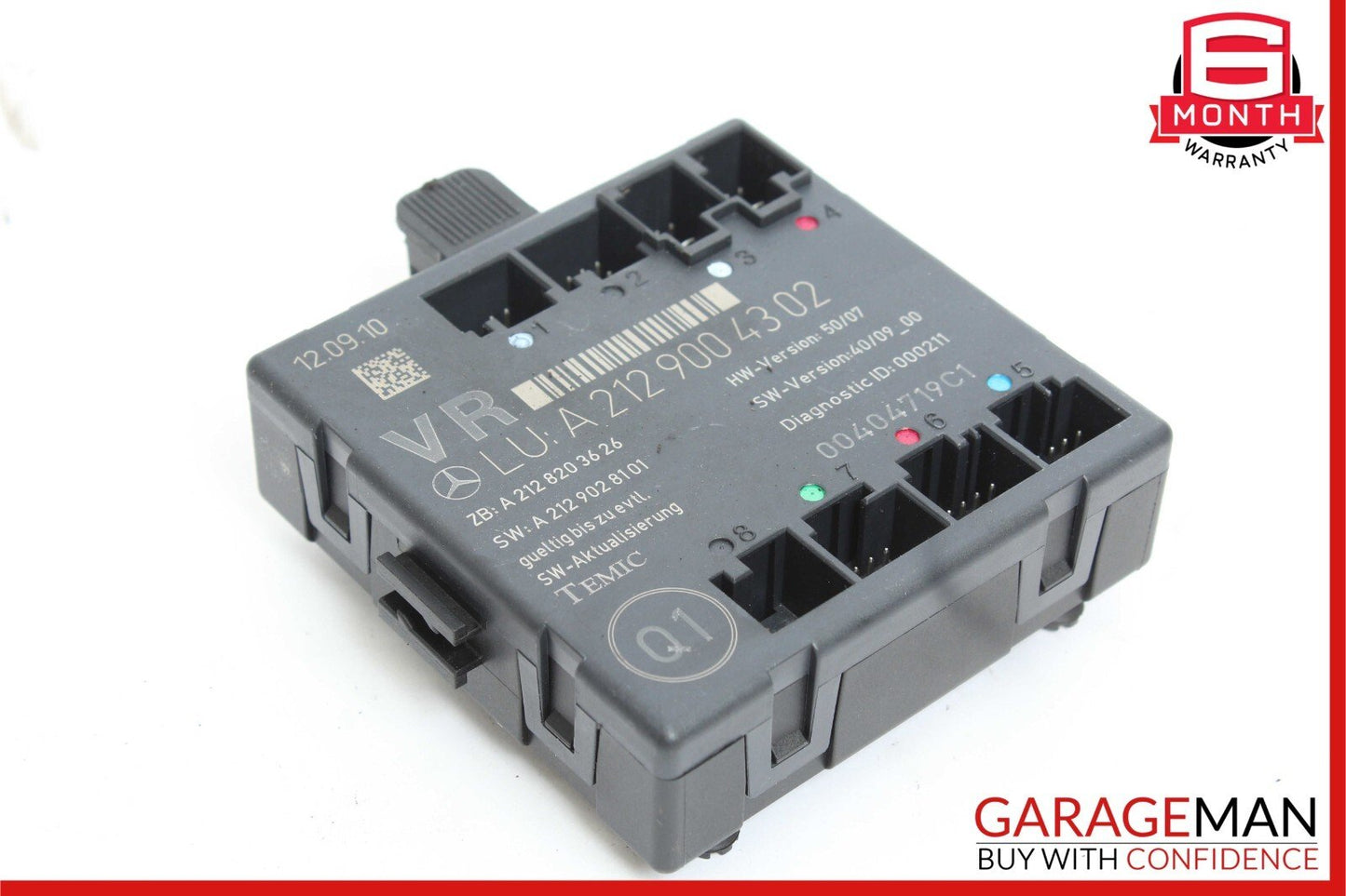 08-18 Mercedes E350 E400 C250 C300 Front Right Side Door Control Module Unit OEM