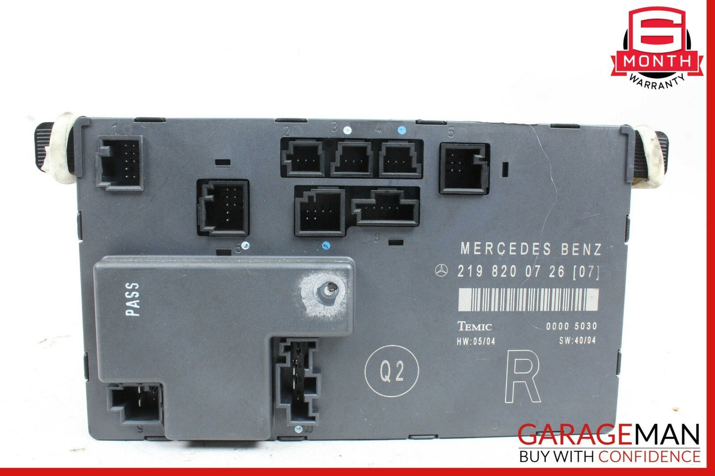 06-10 Mercedes W219 CLS63 AMG Front Right Passenger Side Door Control Module OEM