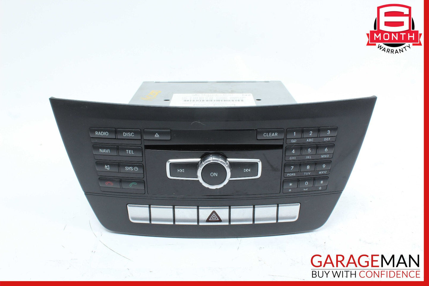 Mercedes W204 C250 C350 C300 C63 Navigation Command Head Unit DVD CD Audio OEM