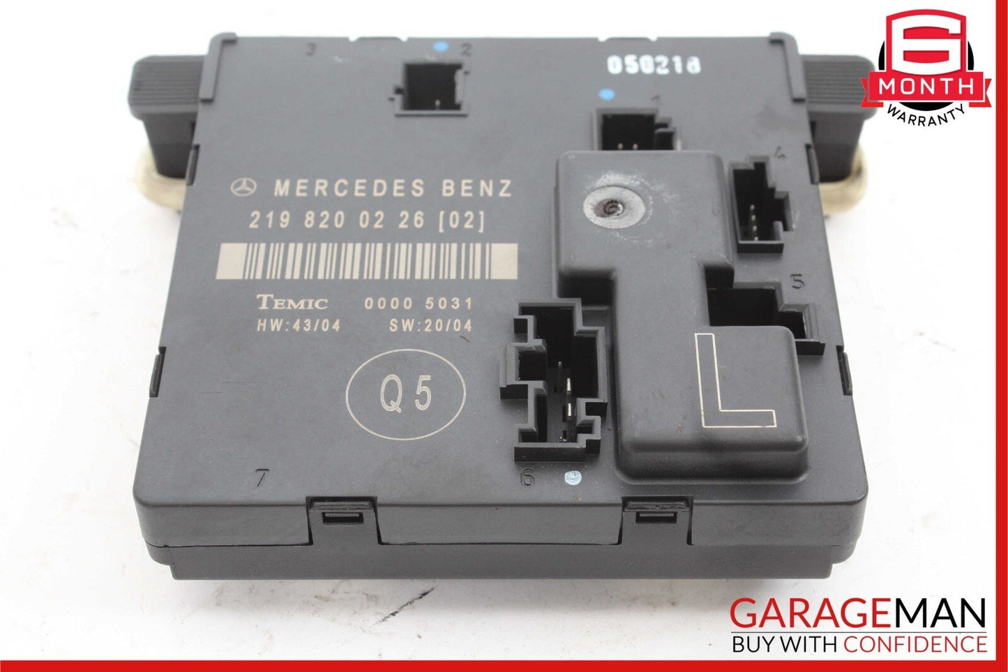 06-11 Mercedes W219 CLS500 CLS55 AMG Rear Left Driver Side Door Control Module