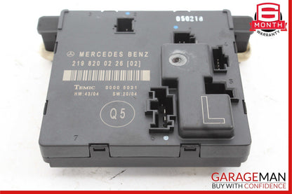 06-11 Mercedes W219 CLS500 CLS55 AMG Rear Left Driver Side Door Control Module