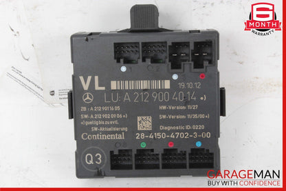 08-18 Mercedes W212 E350 E63 AMG CLS550 Front Left Side Door Control Module OEM