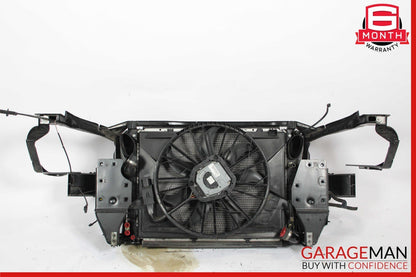 03-06 Mercedes R230 SL500 Engine Cooling Radiator Fan Shroud A/C Condenser Assy