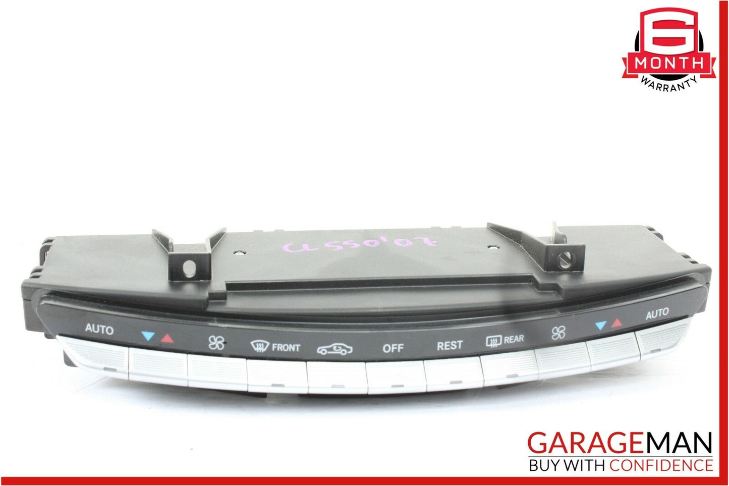 07-13 Mercedes W216 CL550 S63 AMG A/C AC Heater Climate Control Module Switch