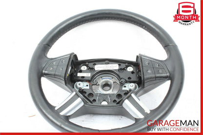 06-09 Mercedes W164 ML350 GL450 R500 Steering Wheel Black 1644605103 OEM