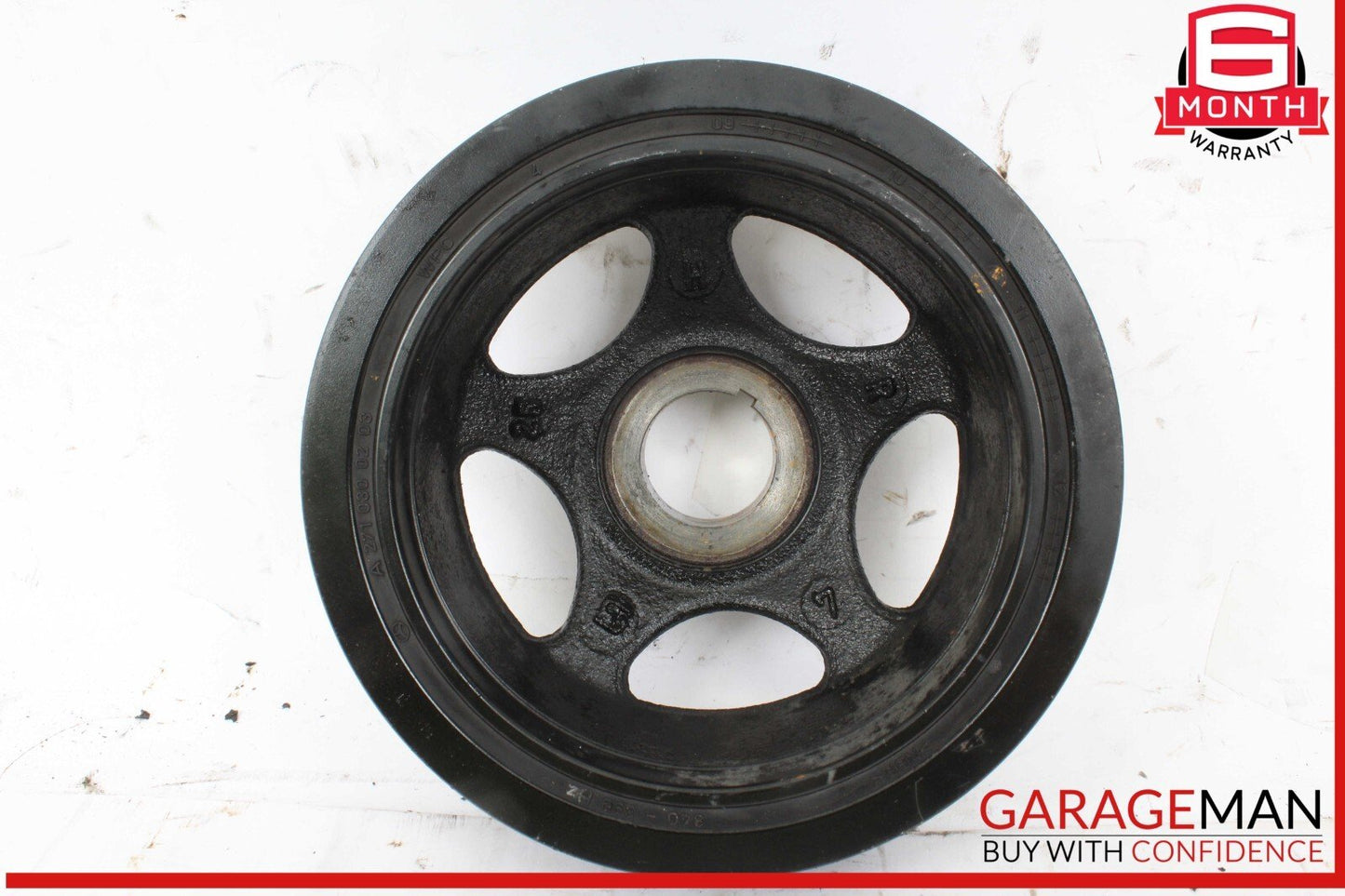 12-15 Mercedes W204 C250 SLK250 Engine Motor Crankshaft Crank Shaft Pulley OEM
