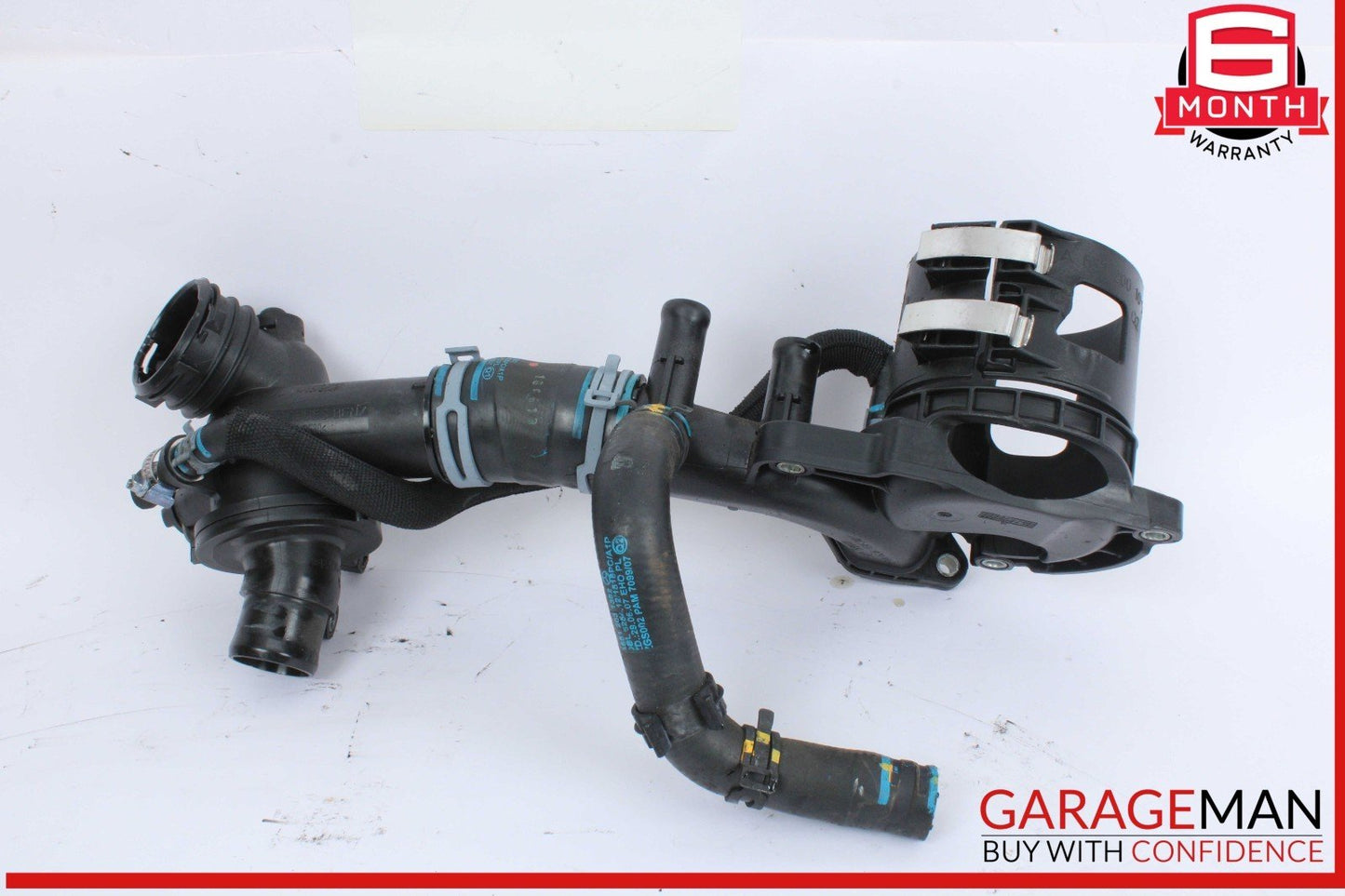 13-15 Mercedes X204 GLK250 Coolant Thermostat Housing 6512031682 OEM