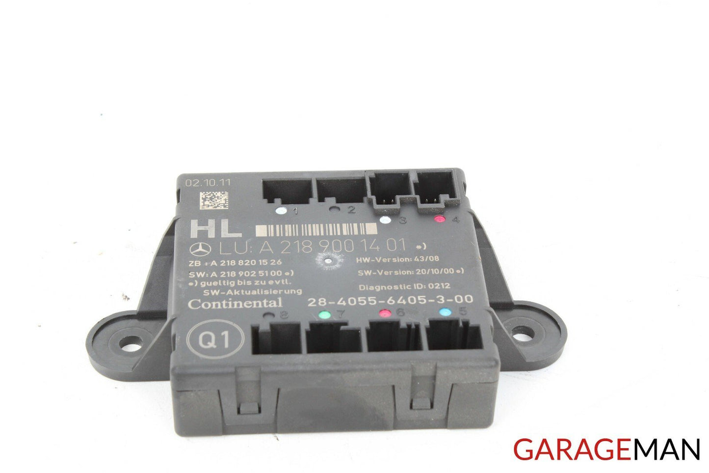 12-14 Mercedes W218 CLS500 Rear Left Driver Side Door Control Module Unit OEM