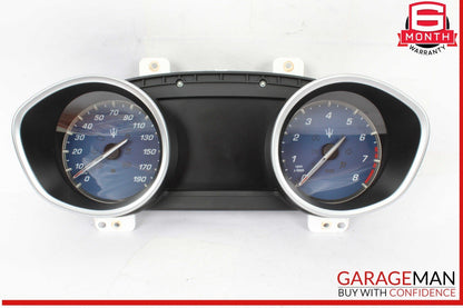 14-17 Maserati Ghibli Speedometer Odometer Instrument Cluster Gauge OEM