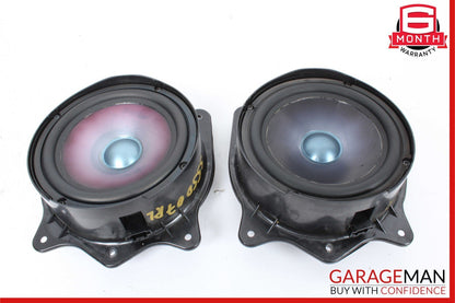 07-09 Mercedes W221 S550 Rear Left & Right Door Audio Sound Speaker Set of 2 OEM