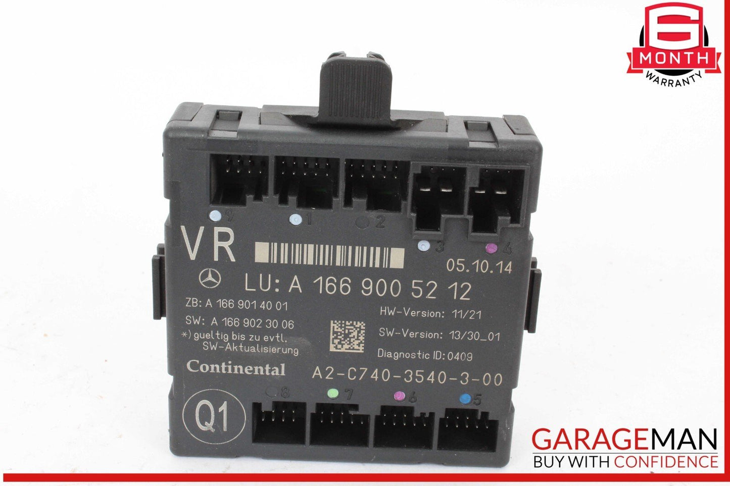 12-19 Mercedes X166 GL450 ML400 GLE350 Front Right Side Door Control Module Unit