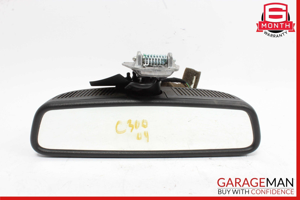 08-11 Mercedes W204 C300 C250 C350 Interior Rear View Mirror Black OEM