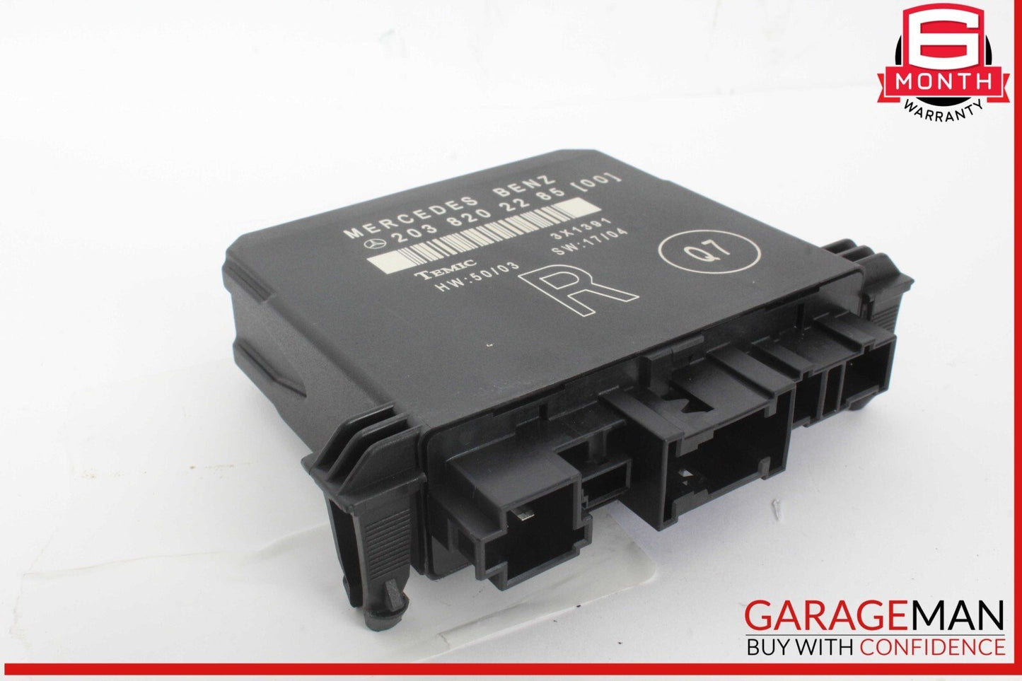 01-07 Mercedes W203 C230 C350 Rear Right Side Door Control Module 2038202285