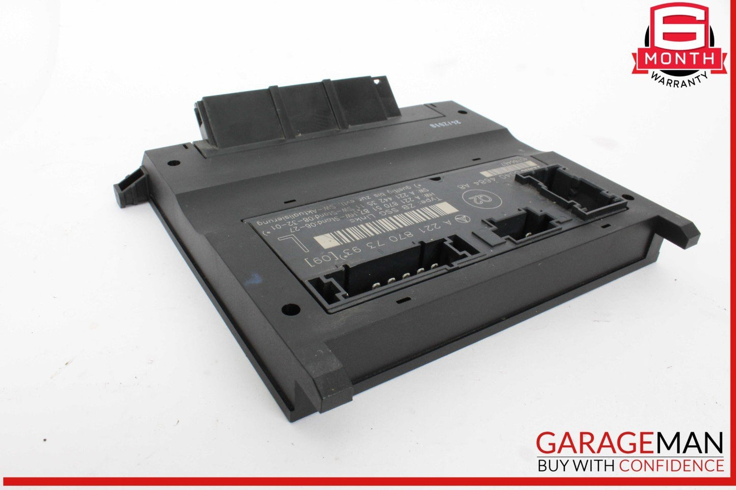 07-13 Mercedes W221 S550 S63 Front Left Driver Side Under Seat Control Unit OEM