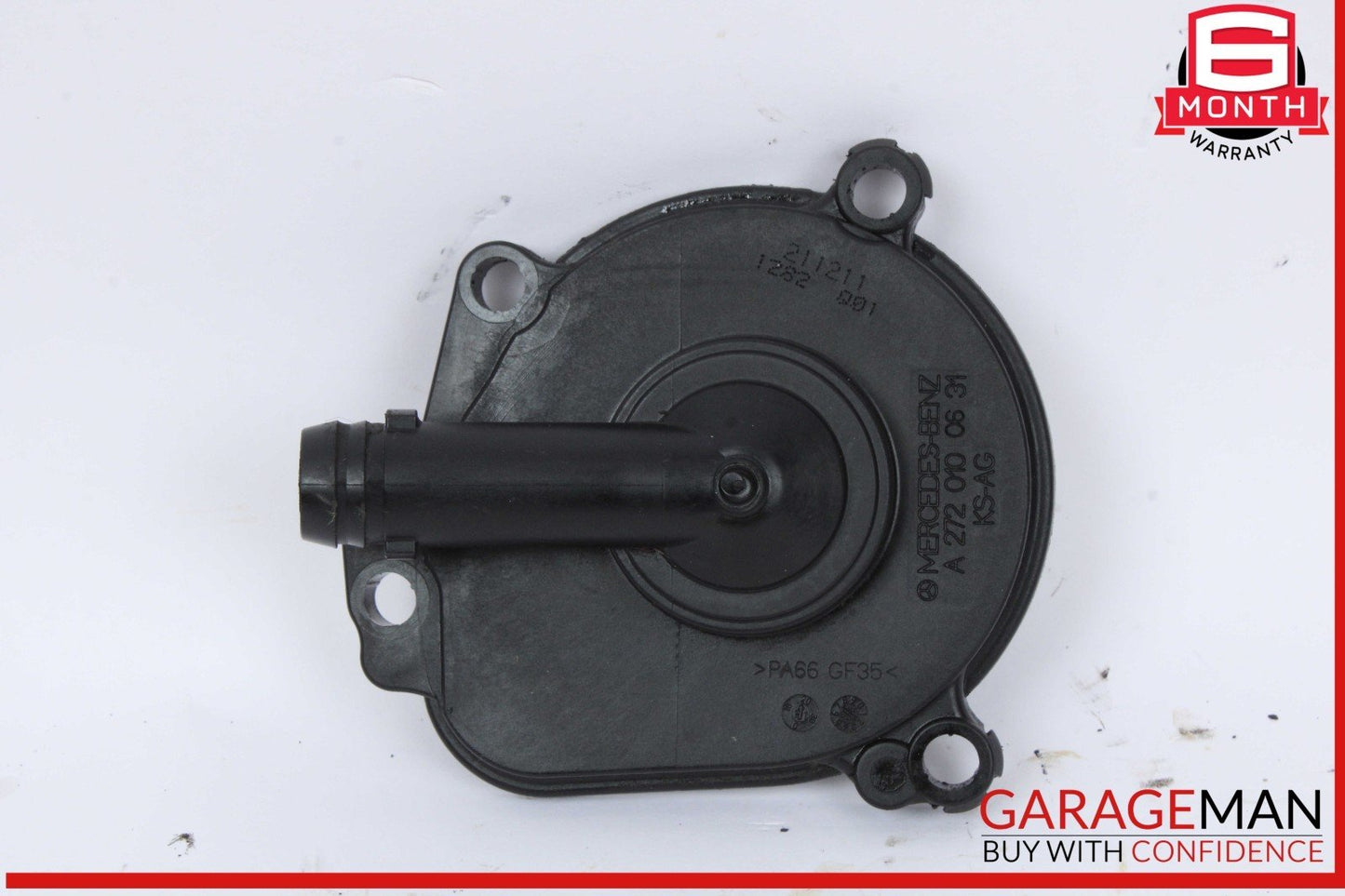 05-14 Mercedes W164 ML350 4MATIC Engine PCV Crankcase Vent Valve Oil Separator