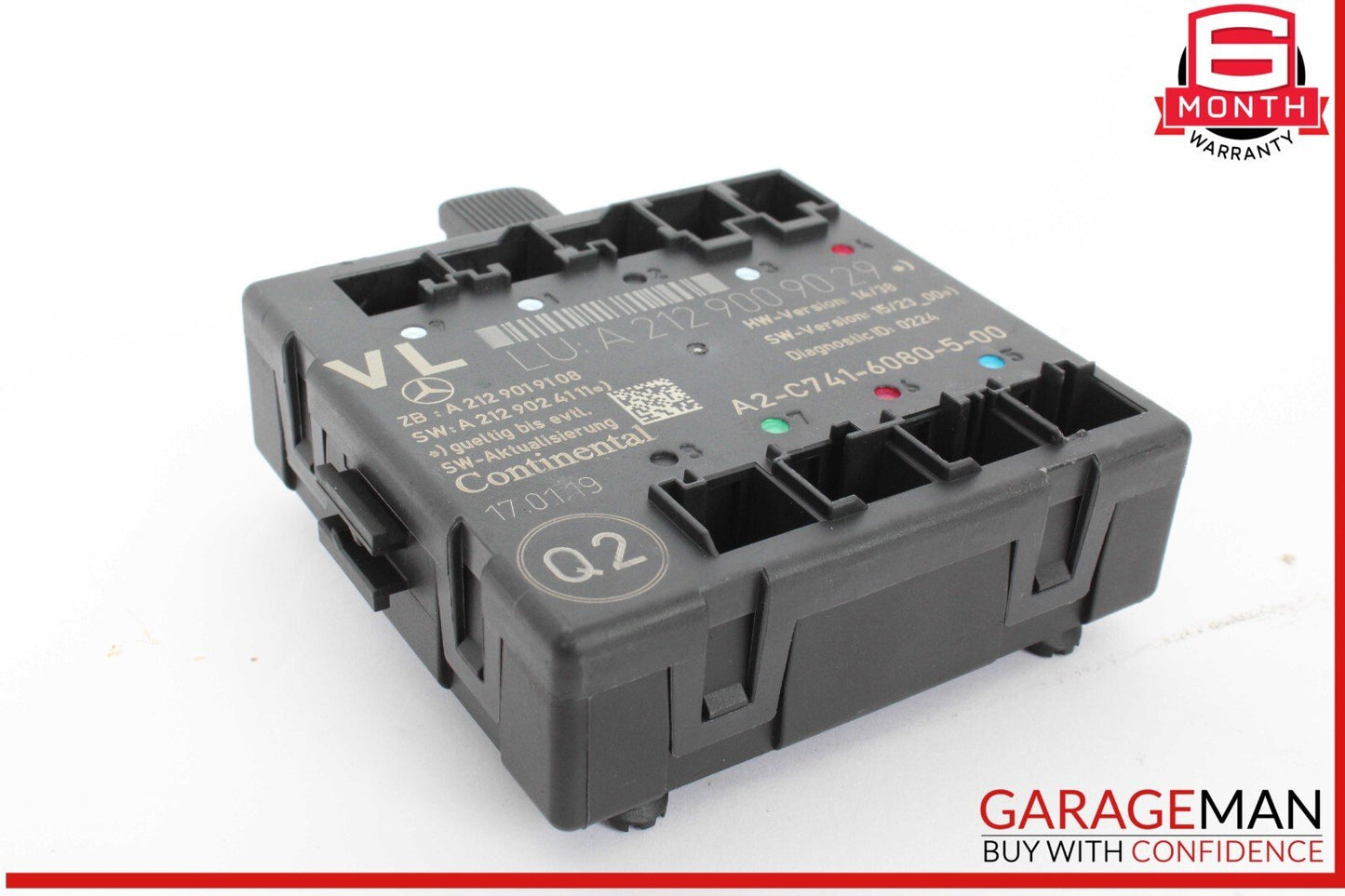 08-20 Mercedes R172 SLC300 C300 CLS550 Front Left Side Door Control Module