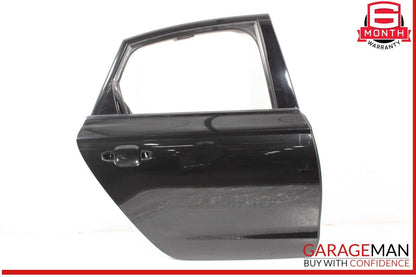 12-18 Audi A6 S6 Rear Right Passenger Side Door Shell Black OEM