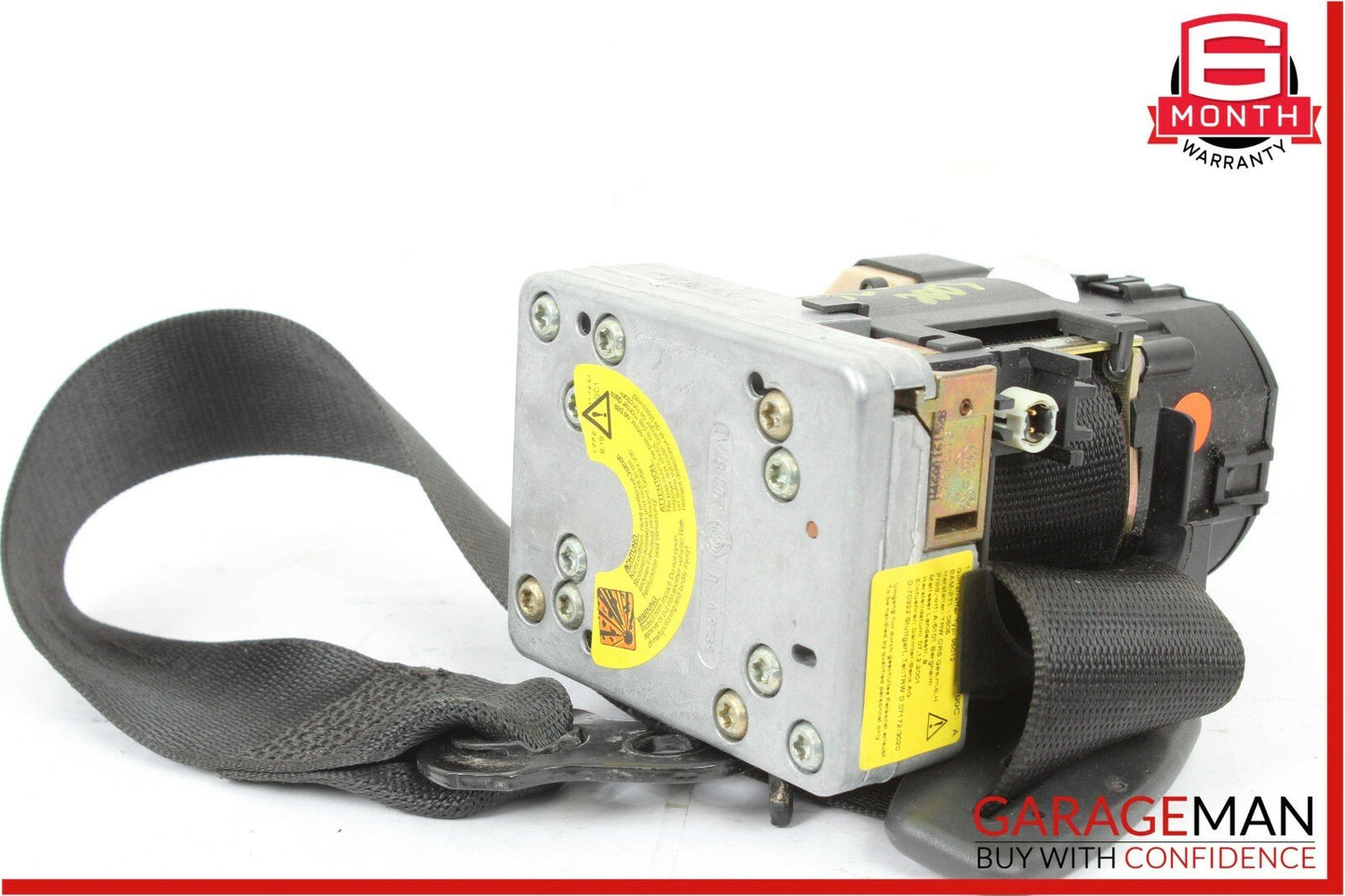 03-06 Mercedes R230 SL500 SL600 Front Right Seatbelt Seat Belt Retractor Black