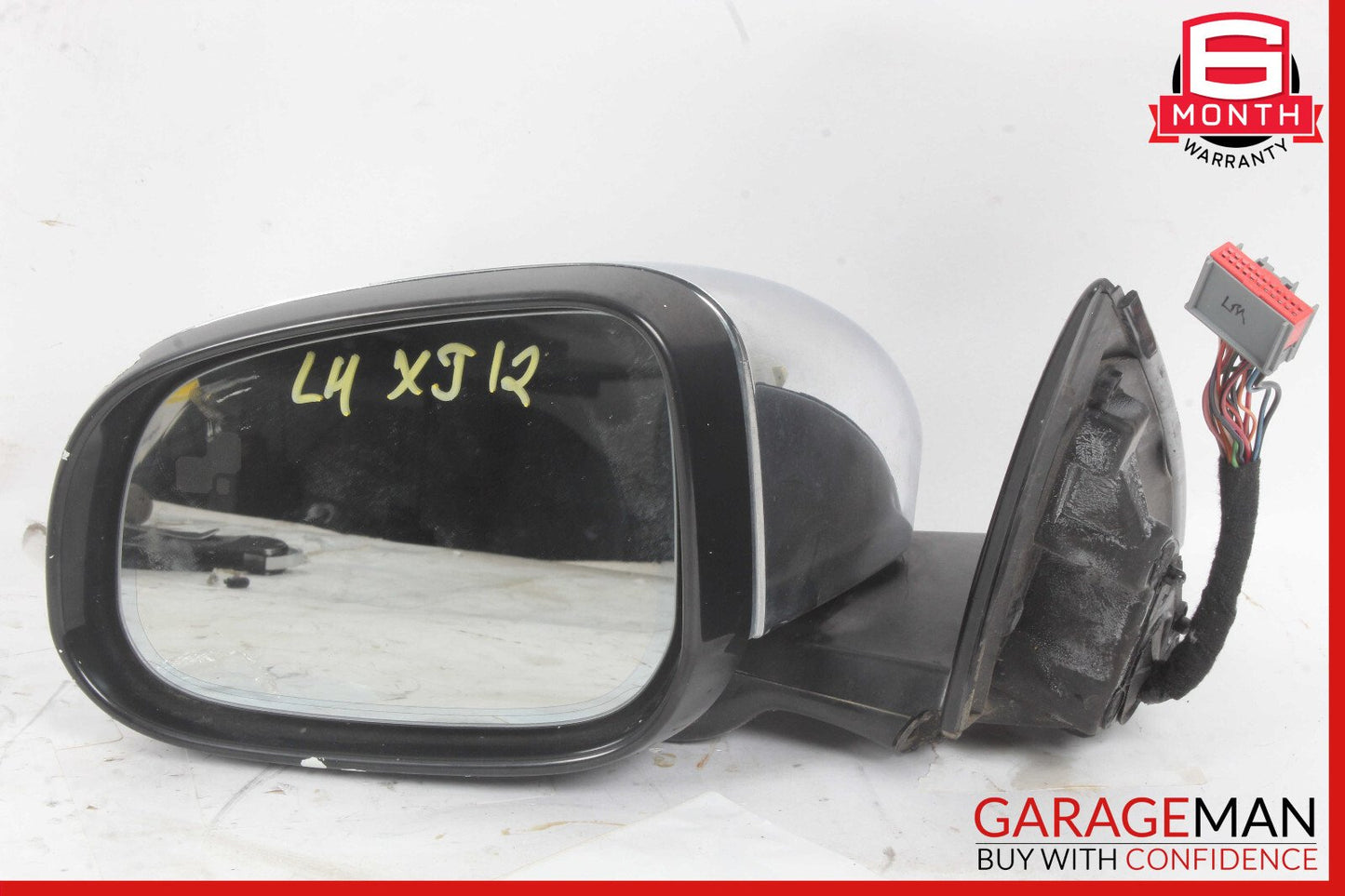 10-15 Jaguar XJ Front Left Side Mirror Door Rear View OEM