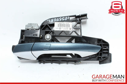 07-13 Mercedes W221 S550 Rear Left Side Exterior Door Handle Keyless Go Blue