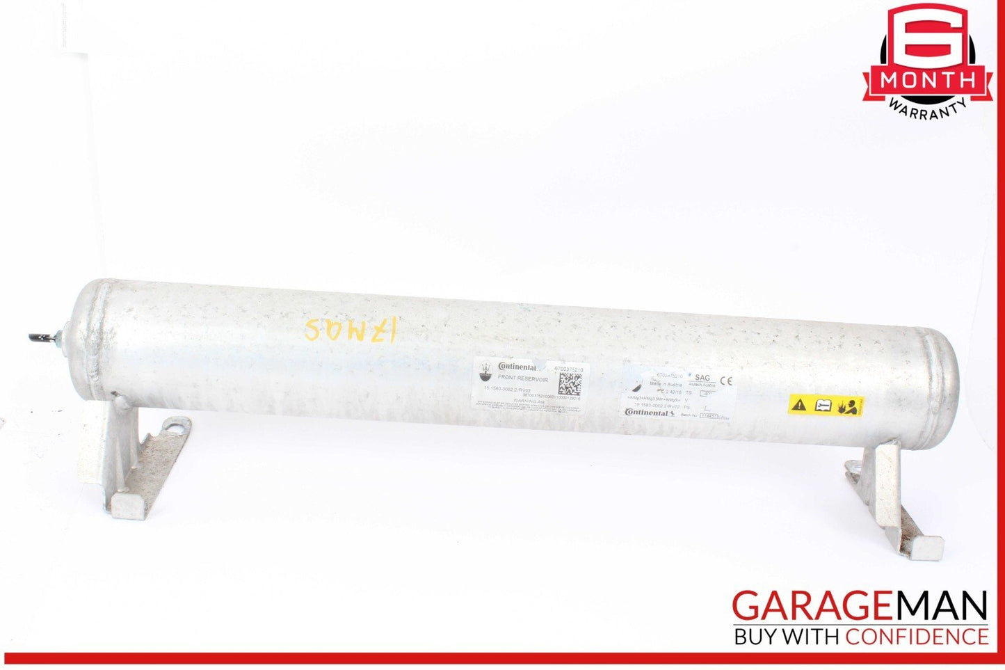 17-22 Maserati Levante M161 Front Air Ride Suspension Reservoir Tank OEM