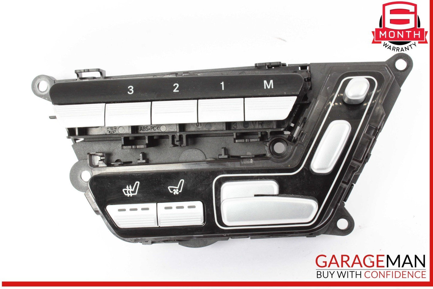 07-13 Mercedes W221 S400 Hybrid Front Right Side Seat Control Switch Set OEM