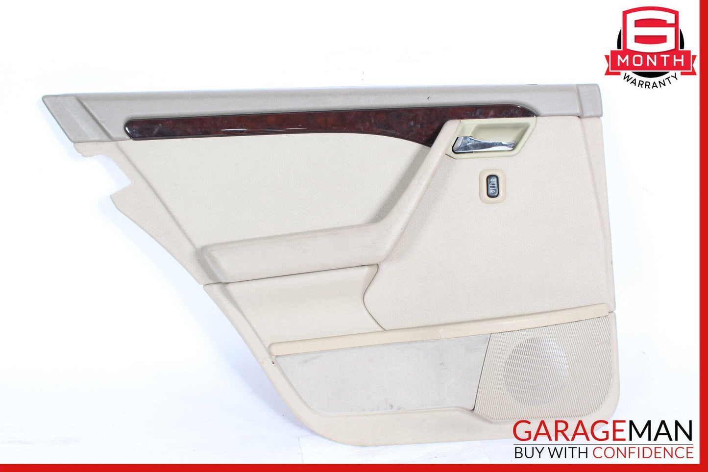 96-97 Mercedes W202 C280 Rear Left Driver Side Interior Door Panel Cover OEM
