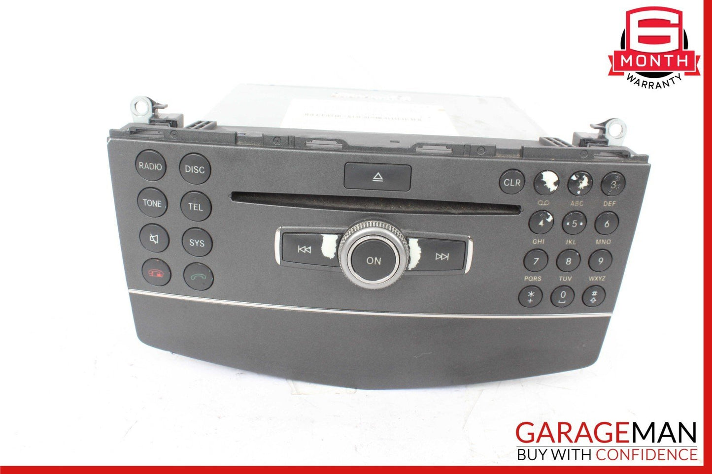 08-11 Mercedes W204 C300 C250 GPS Navigation Command Head Unit DVD CD Audio