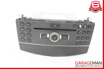 08-11 Mercedes W204 C300 C250 GPS Navigation Command Head Unit DVD CD Audio
