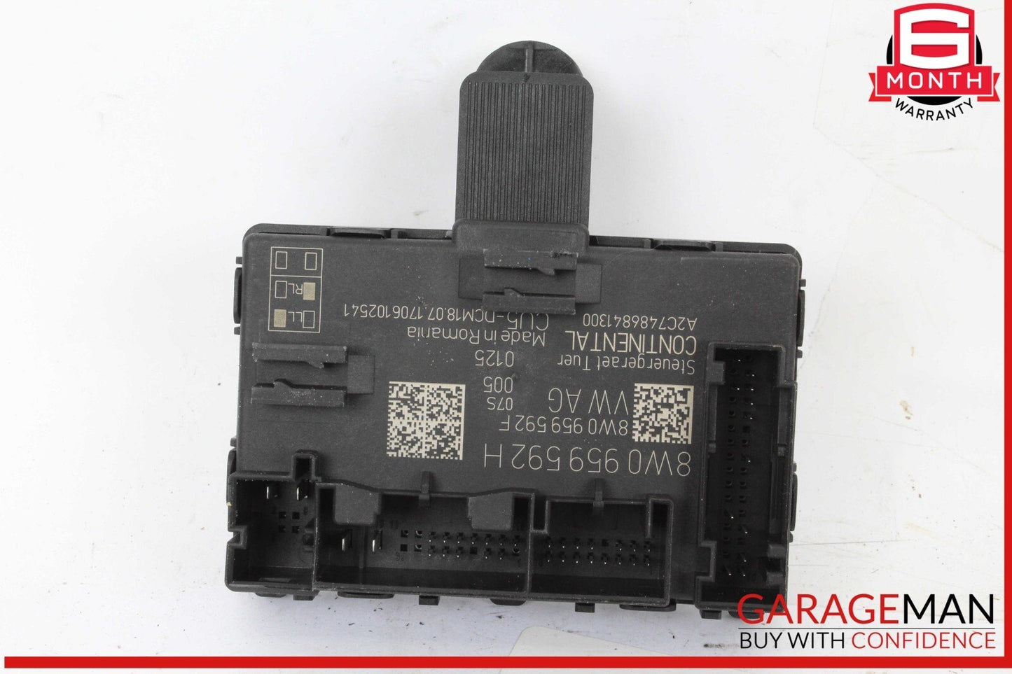17-24 Audi A4 Quattro Front Right Passenger Side Door Control Module 8W0959592H
