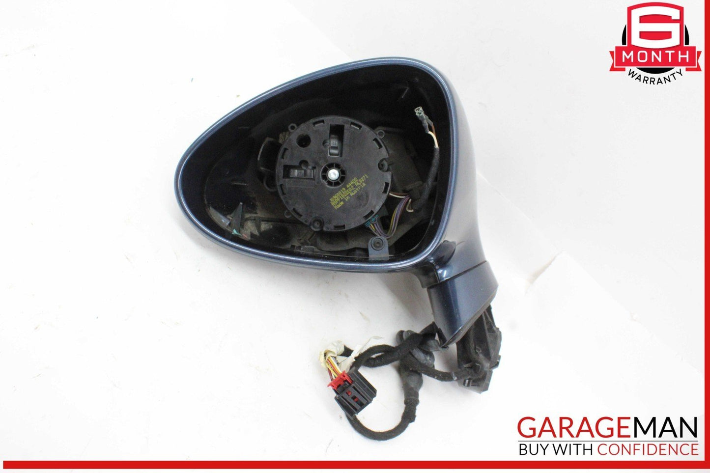 10-13 Porsche Panamera 970 Front Left Side Door Rear View Mirror NO GLASS OEM