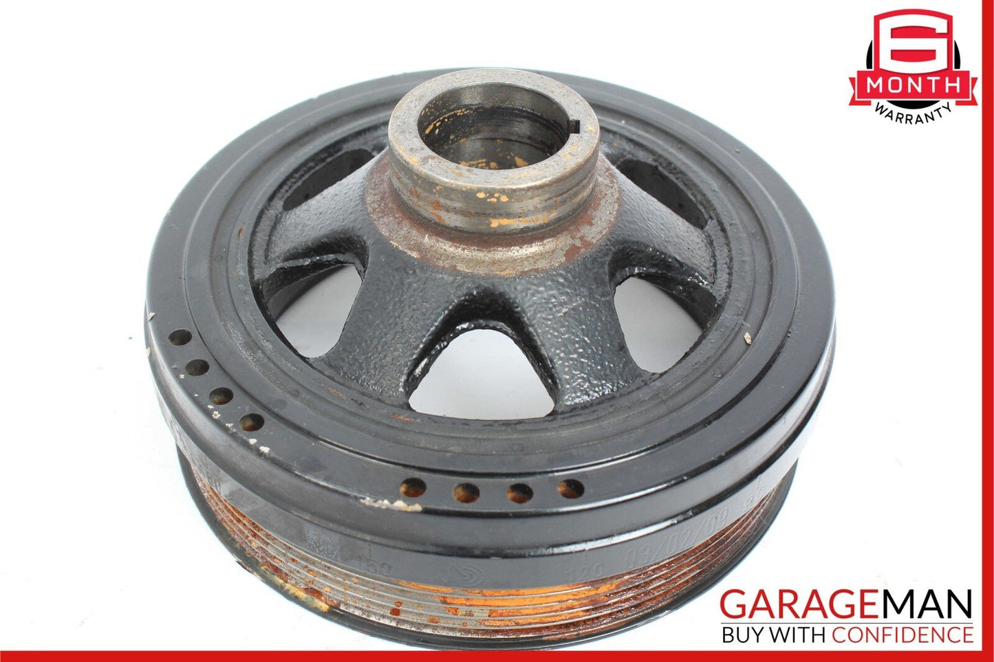 08-11 Mercedes W204 C300 Engine Motor Crankshaft Crank Shaft Pulley OEM