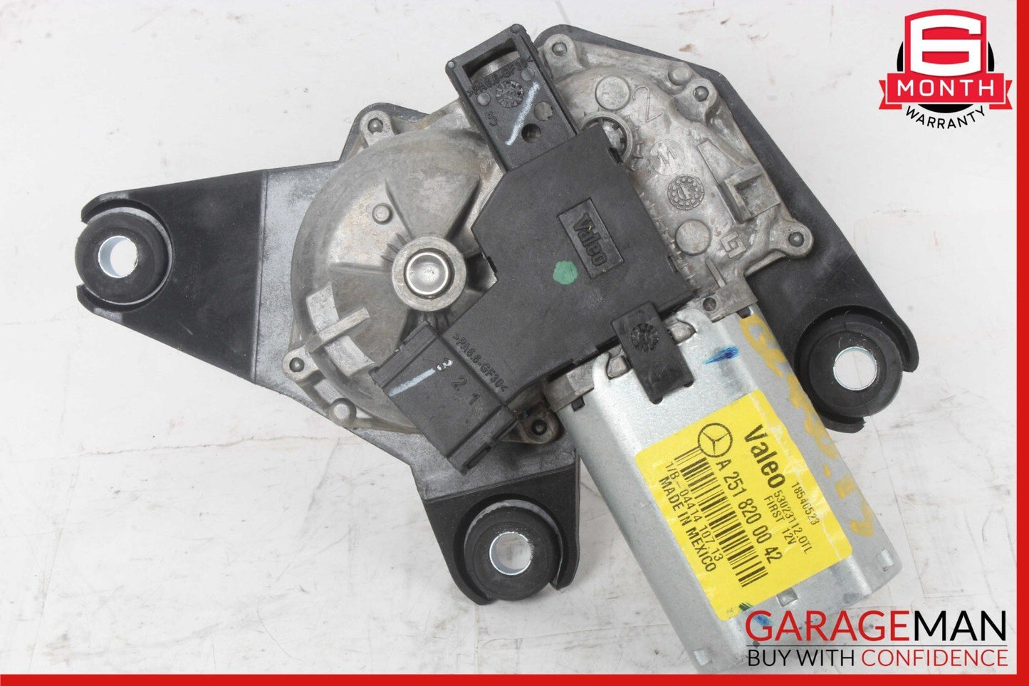 06-19 Mercedes X164 GL450 ML350 Rear Glass Windshield Wiper Motor 2518200042 OEM