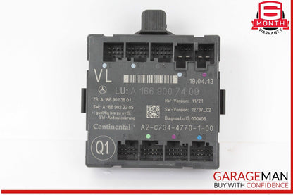 12-19 Mercedes X166 GL450 Front Left Drive Side Door Control Module Unit