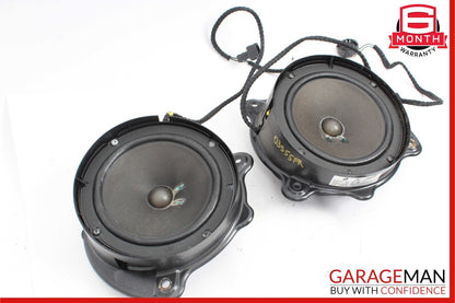 00-06 Mercedes W220 S55 AMG Front Left & Right Side Door Sound Speaker Set