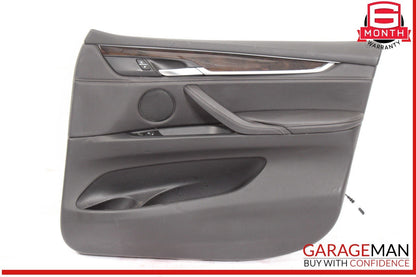 14-18 BMW X5 Front Right Passenger Side Interior Door Panel Trim OEM