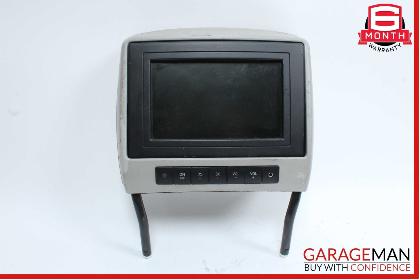07-12 Mercedes GL450 ML450 R320 Seat Headrest Screen Monitor Display Trim Grey