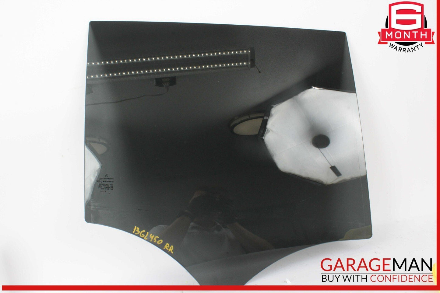 13-19 Mercedes X166 GL450 GLS550 Rear Right Passenger Side Door Window Glass OEM