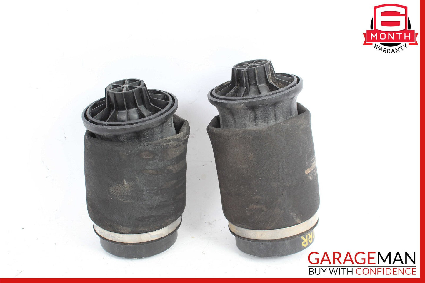 06-19 Mercedes X164 GL450 Rear Left & Right Air Suspension Bag Shock Set of 2