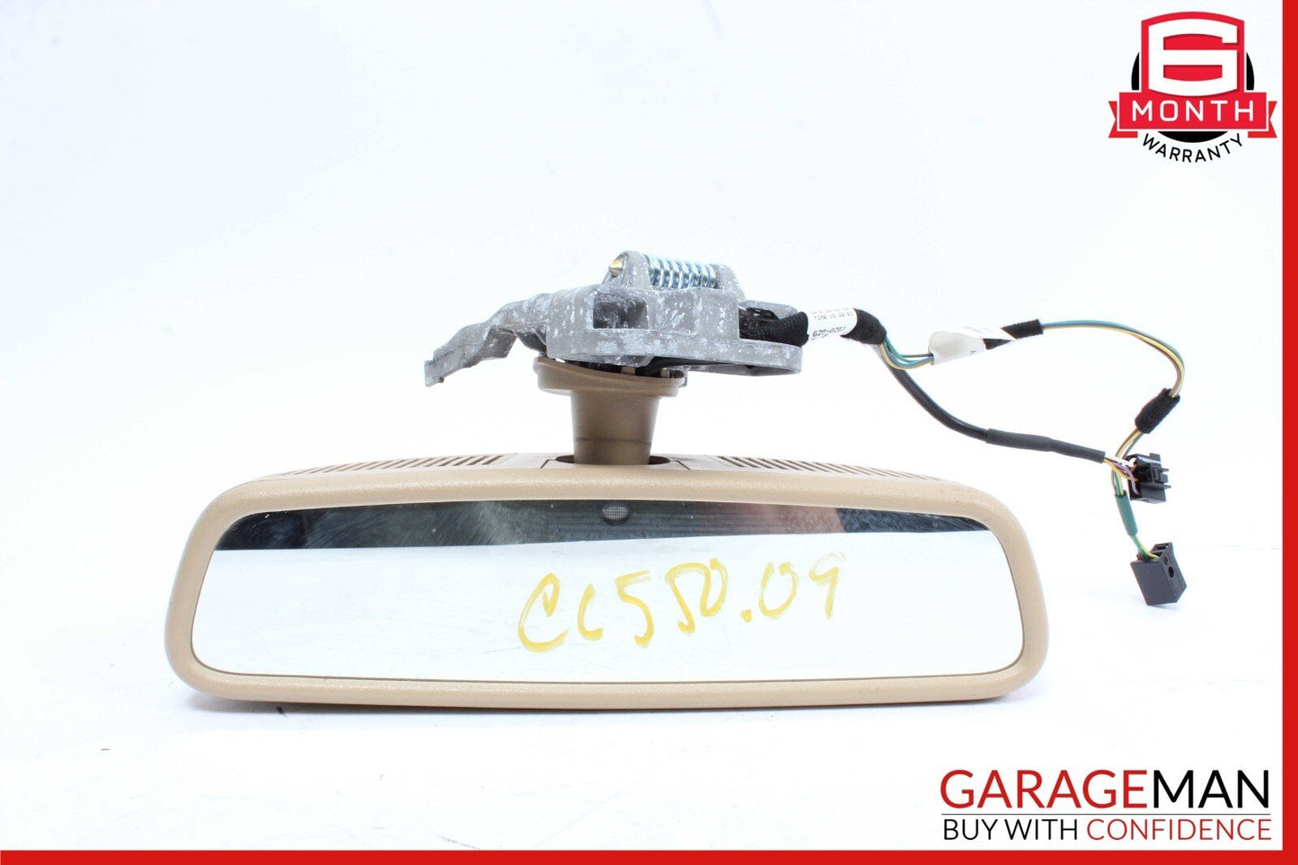 07-09 Mercedes W221 S550 S450 S63 AMG Front Upper Interior Rear View Mirror OEM