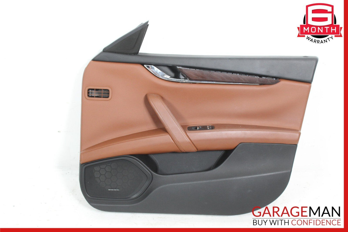 14-17 Maserati Quattroporte M156 Front Right Side Interior Door Panel OEM