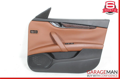 14-17 Maserati Quattroporte M156 Front Right Side Interior Door Panel OEM