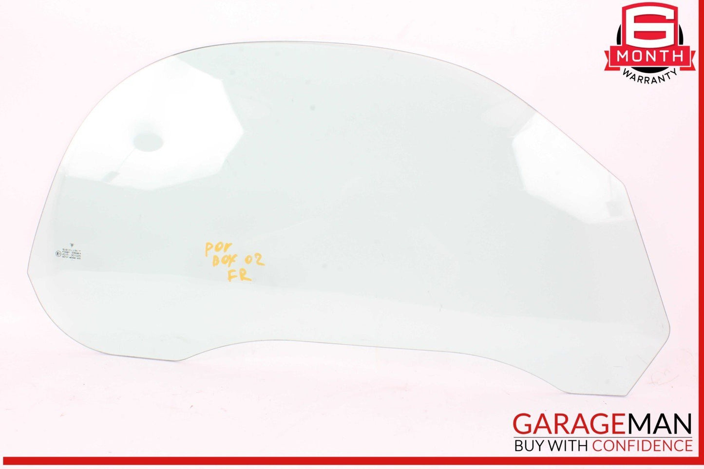 97-04 Porsche Boxster S 986 Front Right Passenger Side Door Window Auto Glass