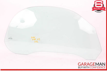 97-04 Porsche Boxster S 986 Front Right Passenger Side Door Window Auto Glass