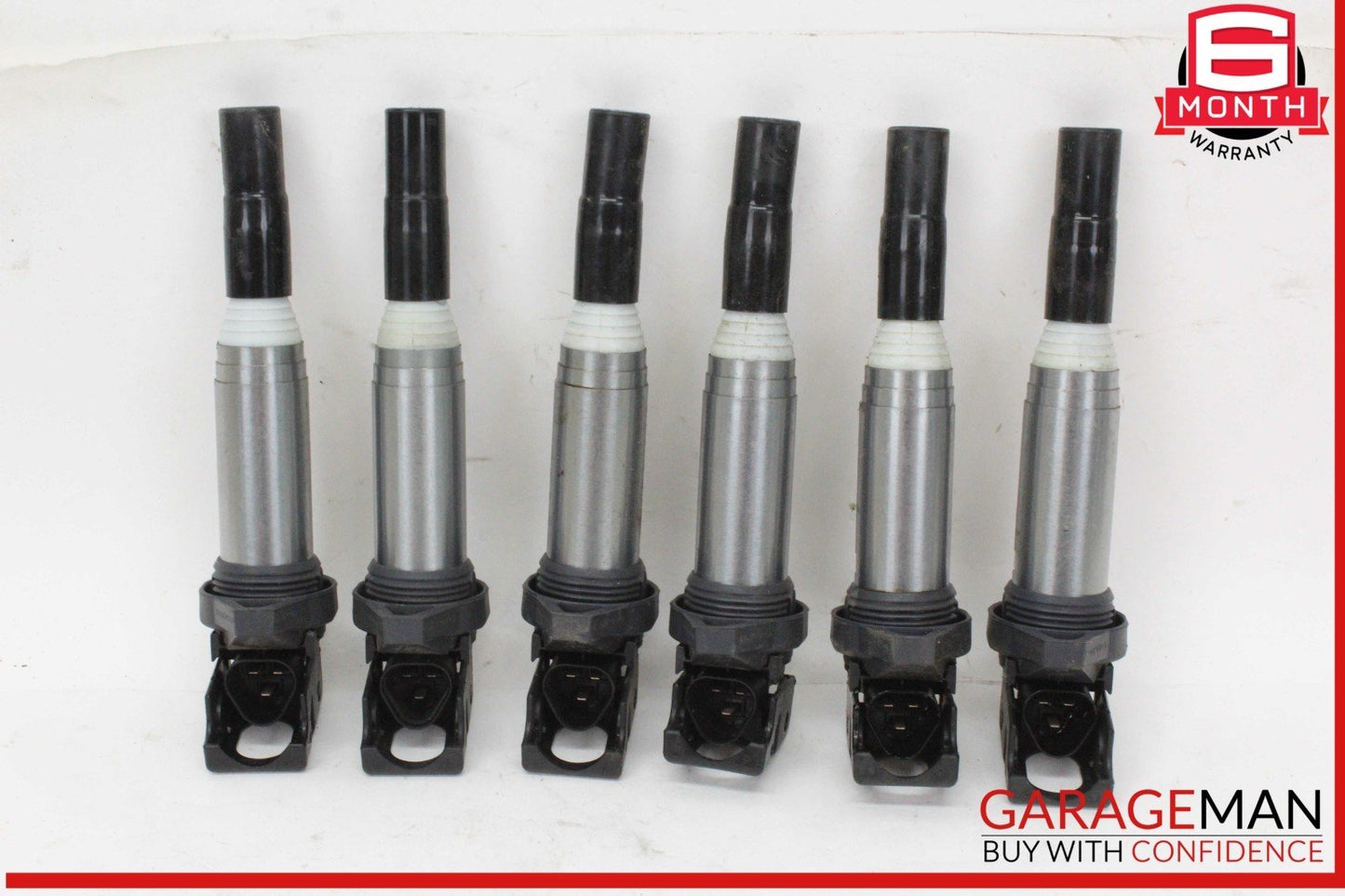 14-18 BMW X5 F15 3.0L Engine Motor Ignition Coil Coils Set of 6 8057081 OEM