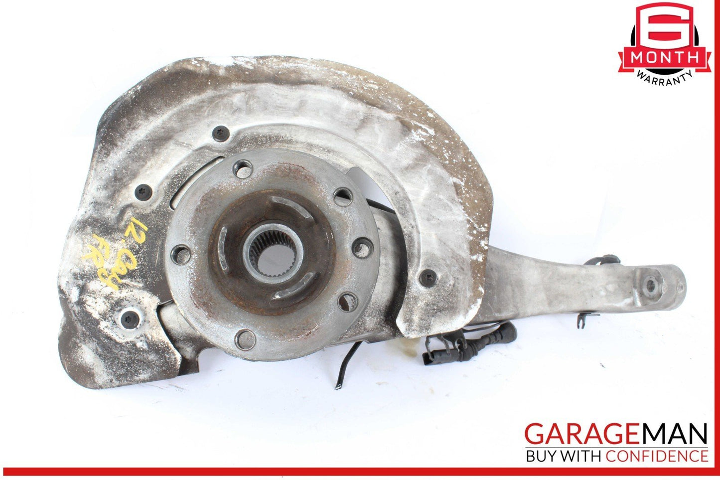 11-18 Porsche Cayenne 958 Front Right Knuckle Spindle 7P0615312B OEM