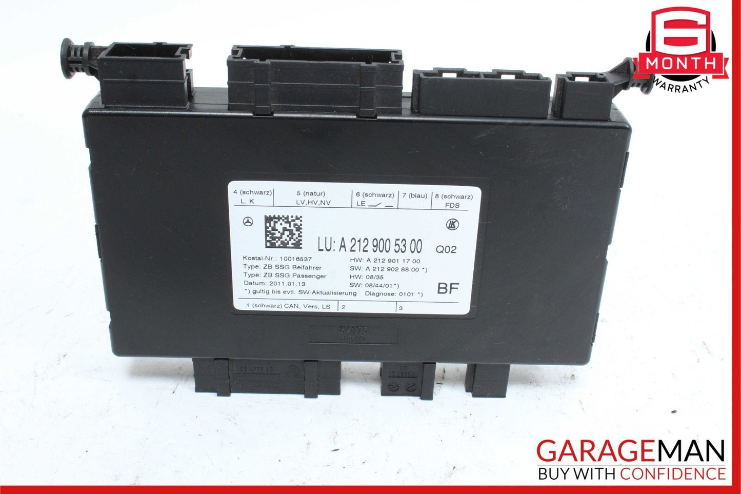 08-20 Mercedes E350 CLS400 C300 SLC300 Front Right Side Seat Control Module