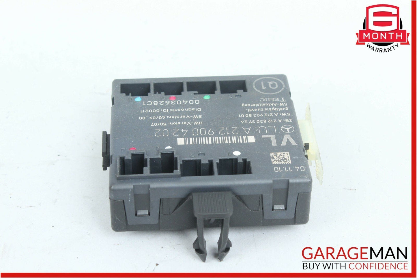 10-13 Mercedes W207 E350 E550 E63 AMG Front Left Driver Side Door Control Module