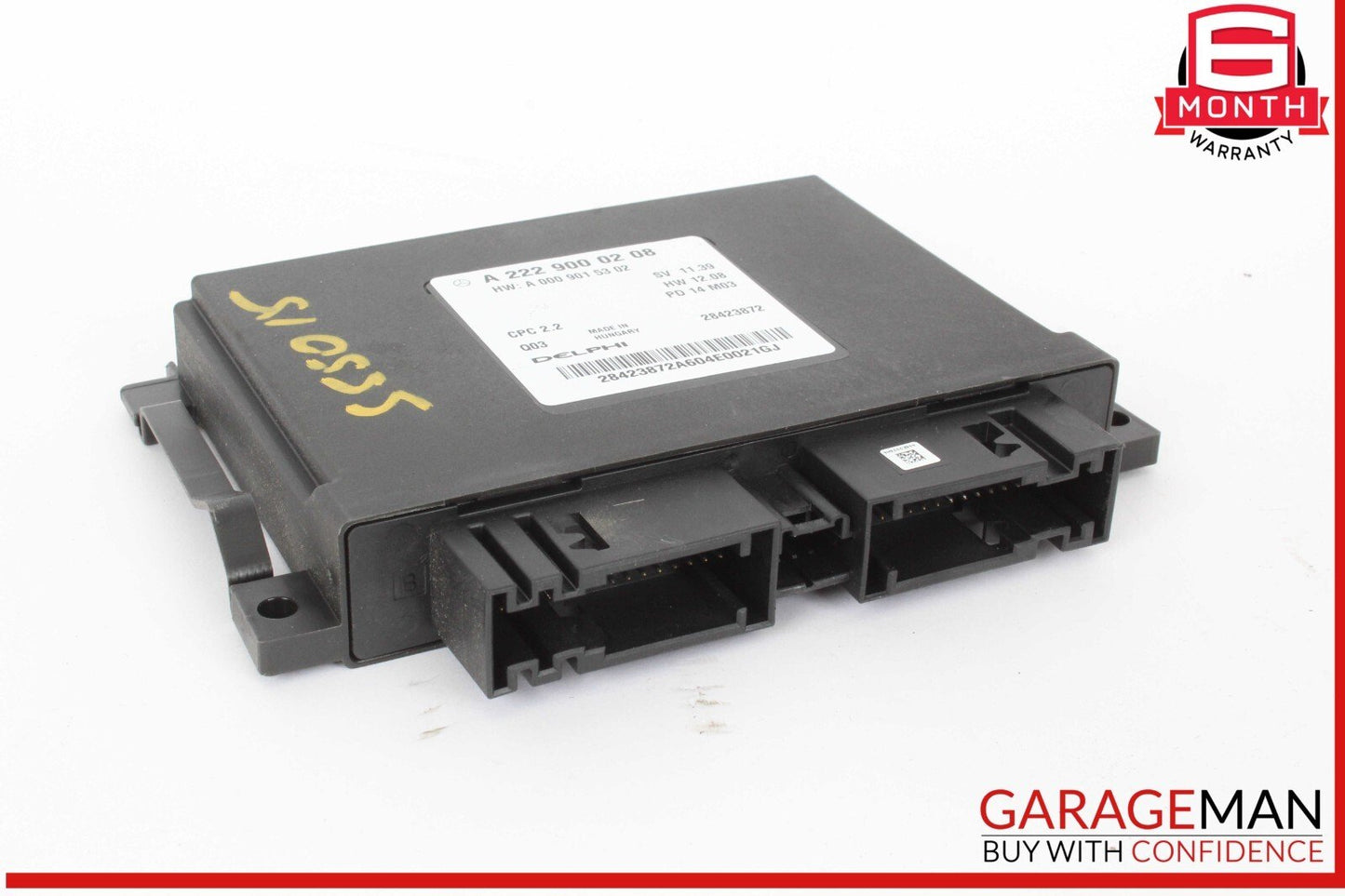 14-15 Mercedes W222 S550 S63 AMG Transmission Control Unit TCU 2229008108 OEM