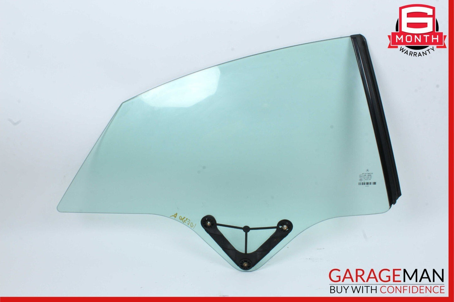 10-16 Mercedes W212 E350 Rear Left Driver Side Quarter Window Glass OEM